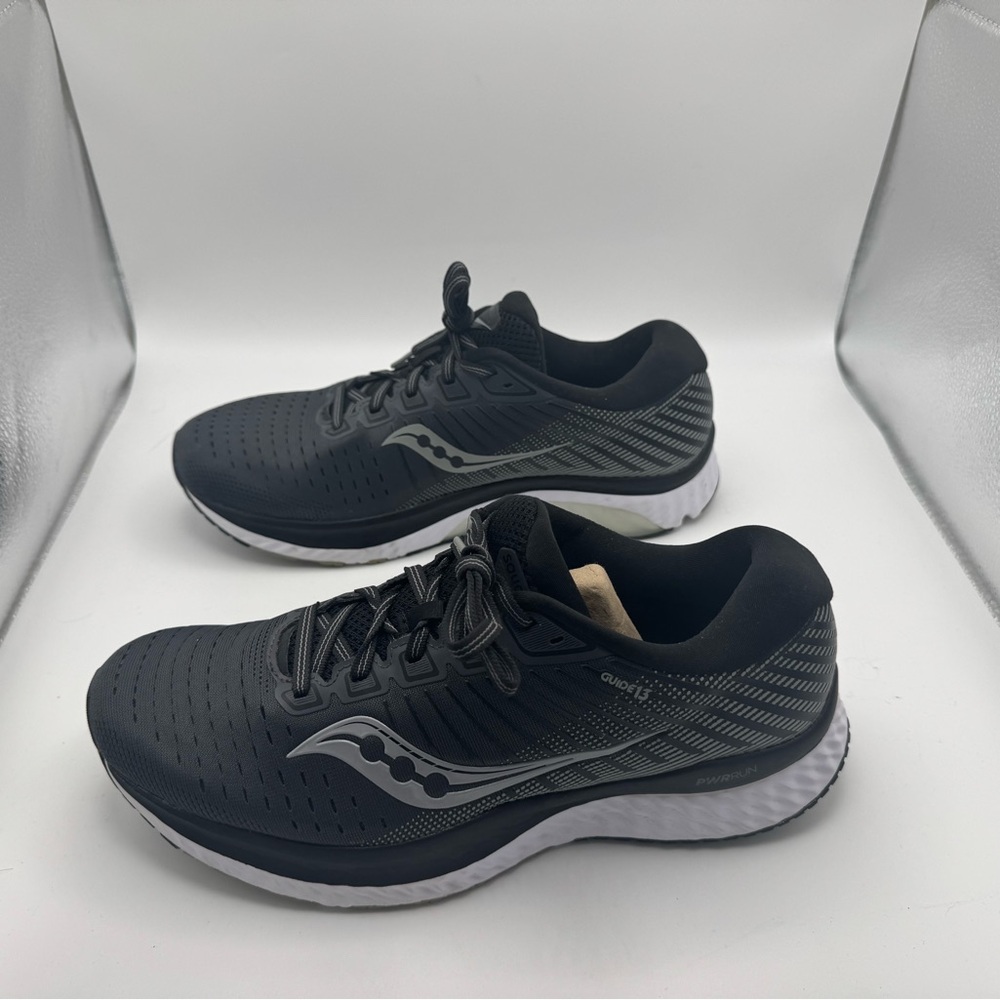 Saucony Black and White Athletic Shoes